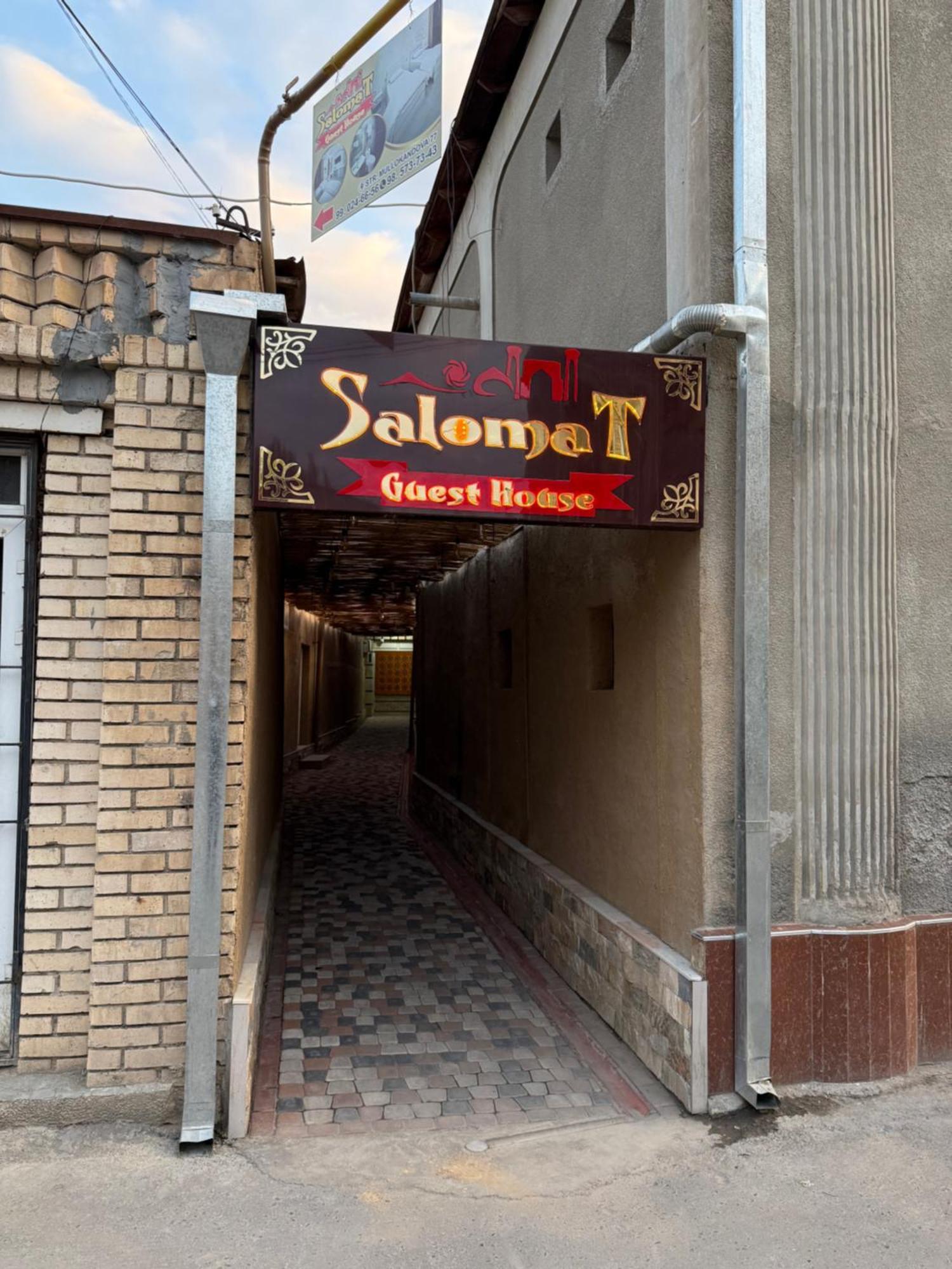 Salomat Guest House Samarkand Bagian luar foto